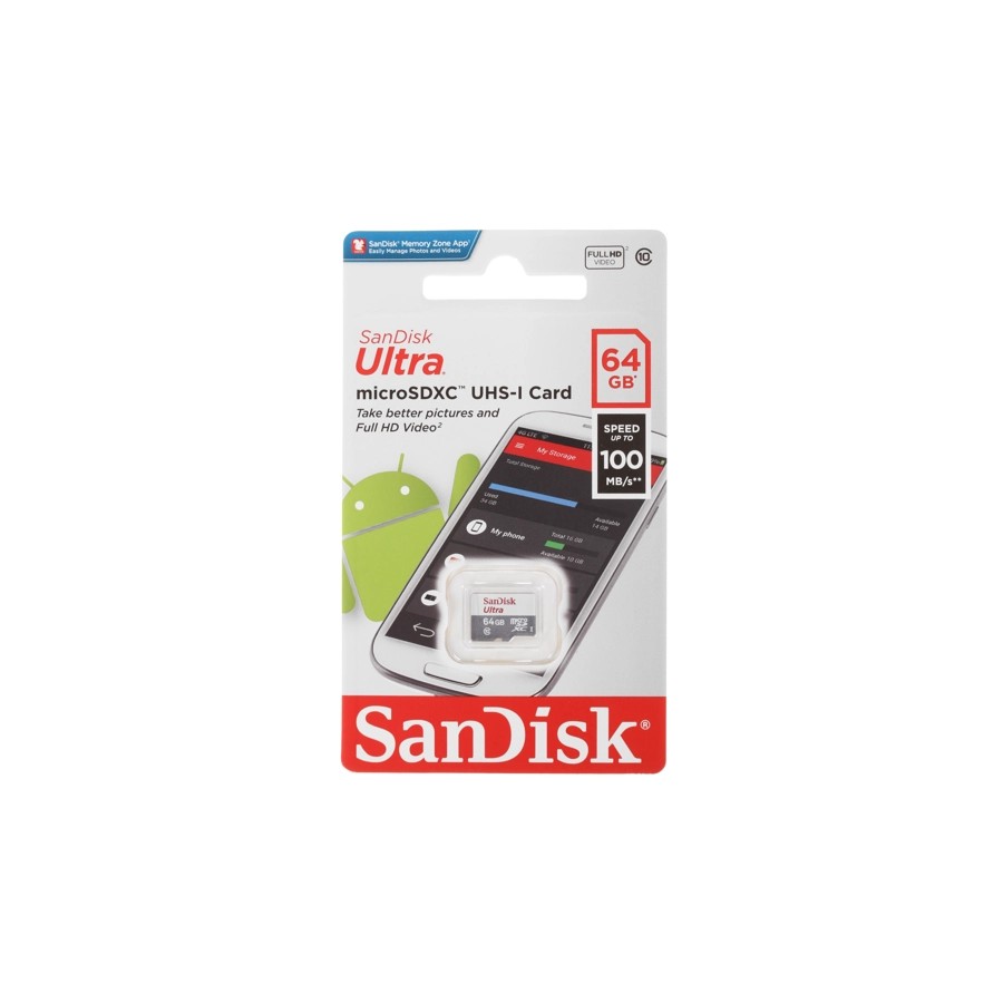 Карта памяти sandisk ultra 32 гб sdsqunr 032g gn3mn