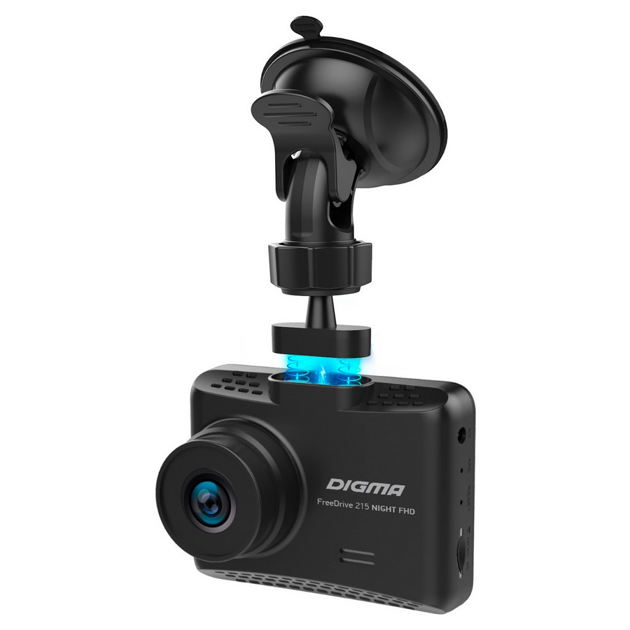 Видеорегистратор Digma FreeDrive 215 Night FHD 120 ° черный